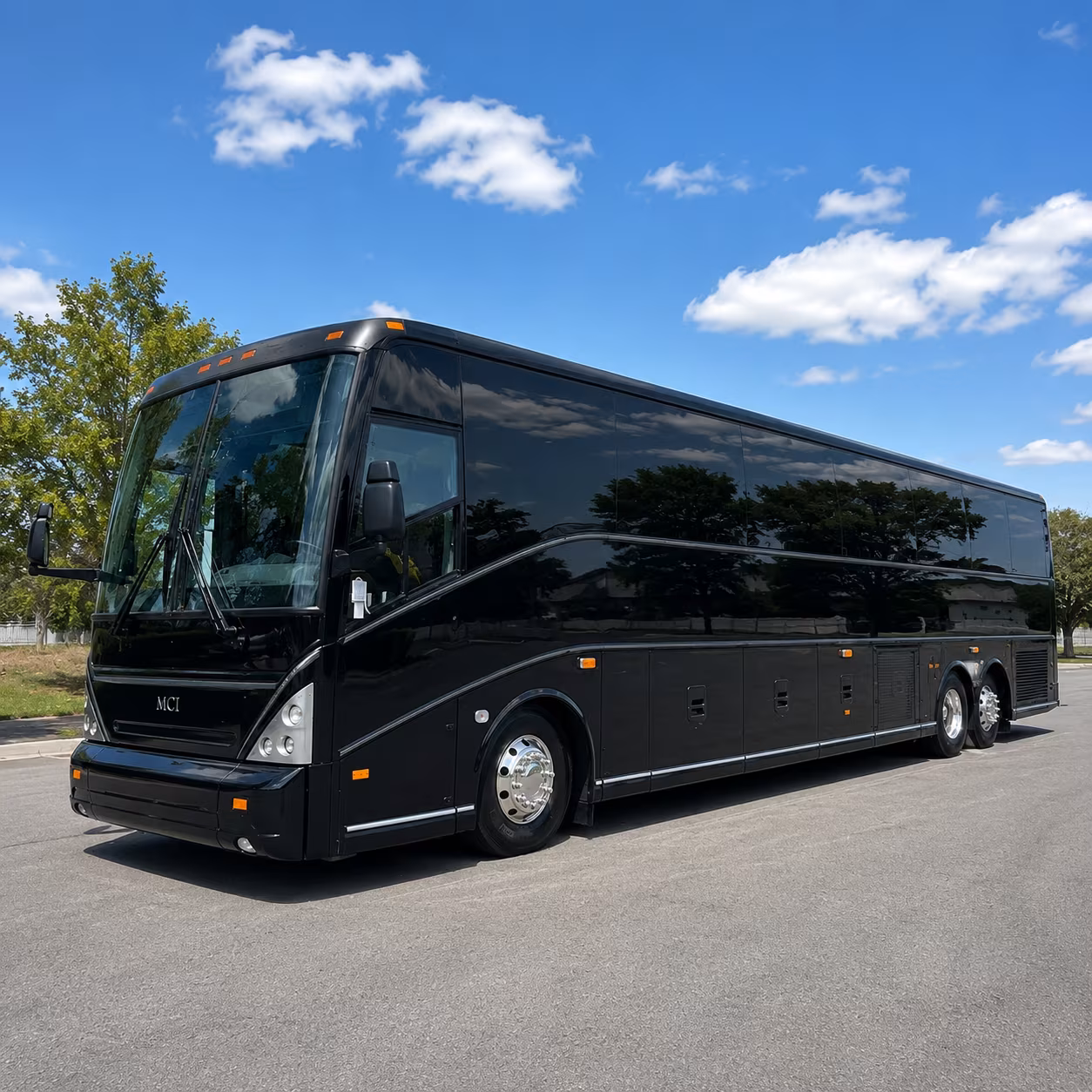 Thousand Oaks Airport Shuttle & Transportation party bus exterior