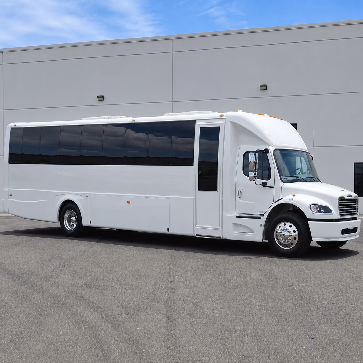 Thousand Oaks Concert & Music Festival Transportation party bus exterior