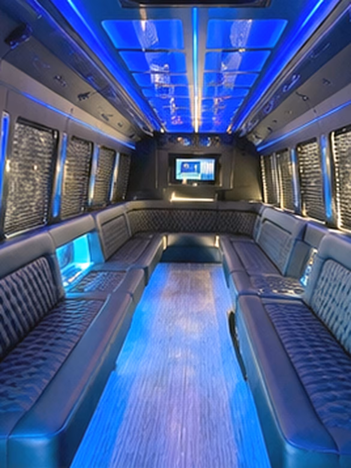 Thousand Oaks Private Event Transportation party bus interior