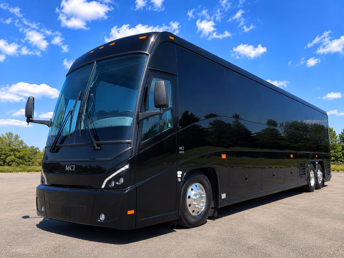 Thousand Oaks School Event Transportation party bus exterior