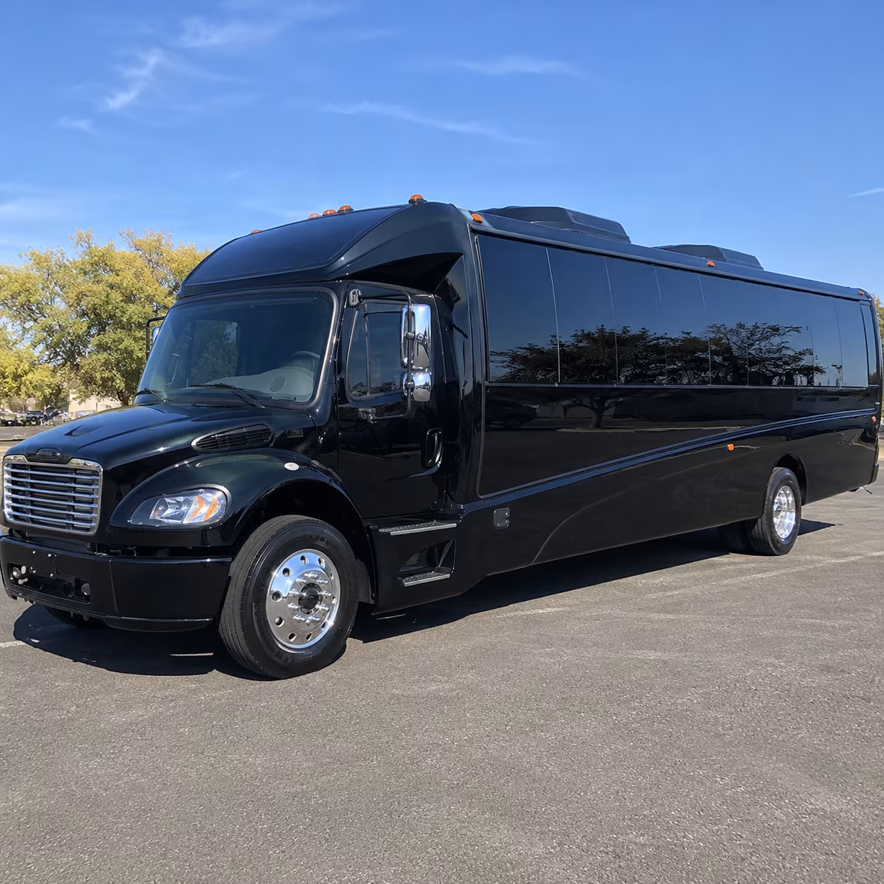 Thousand Oaks School Event Transportation party bus exterior