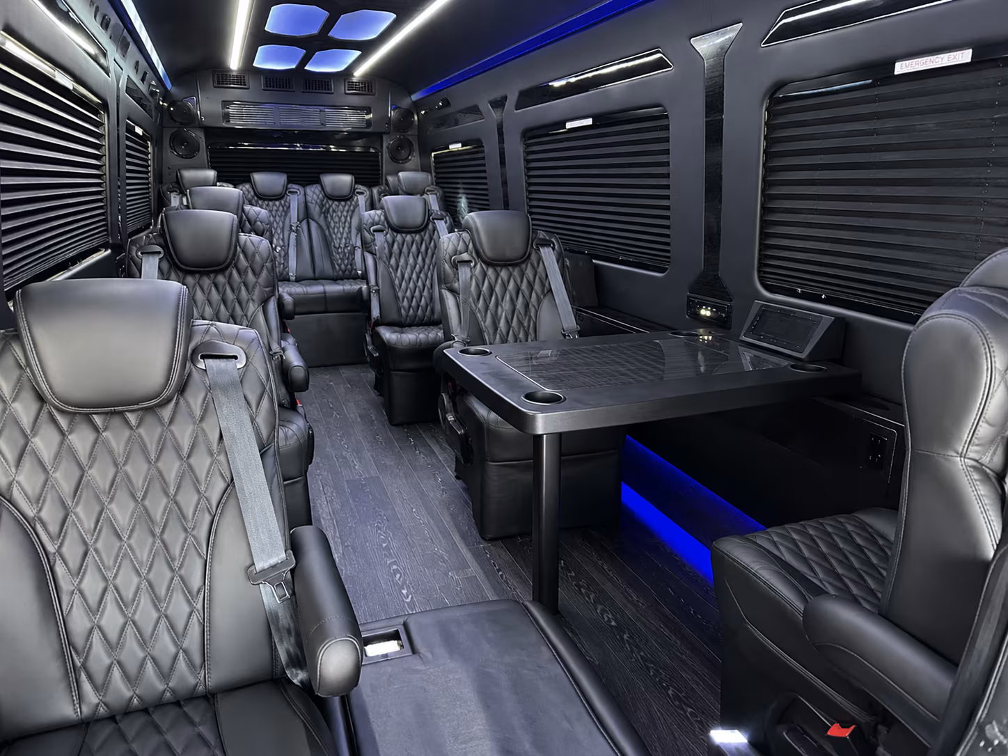Thousand Oaks School Event Transportation party bus exterior
