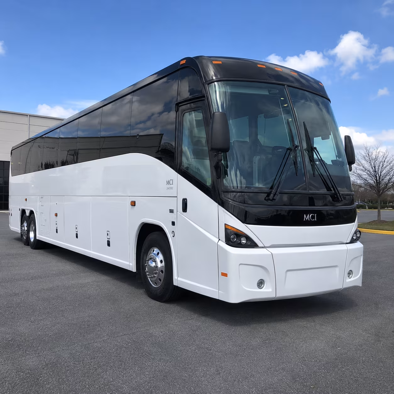 Thousand Oaks School Event Transportation party bus exterior