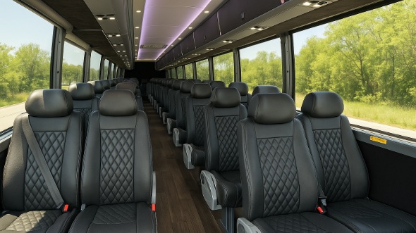 thousand oaks 25 passenger minibus interior